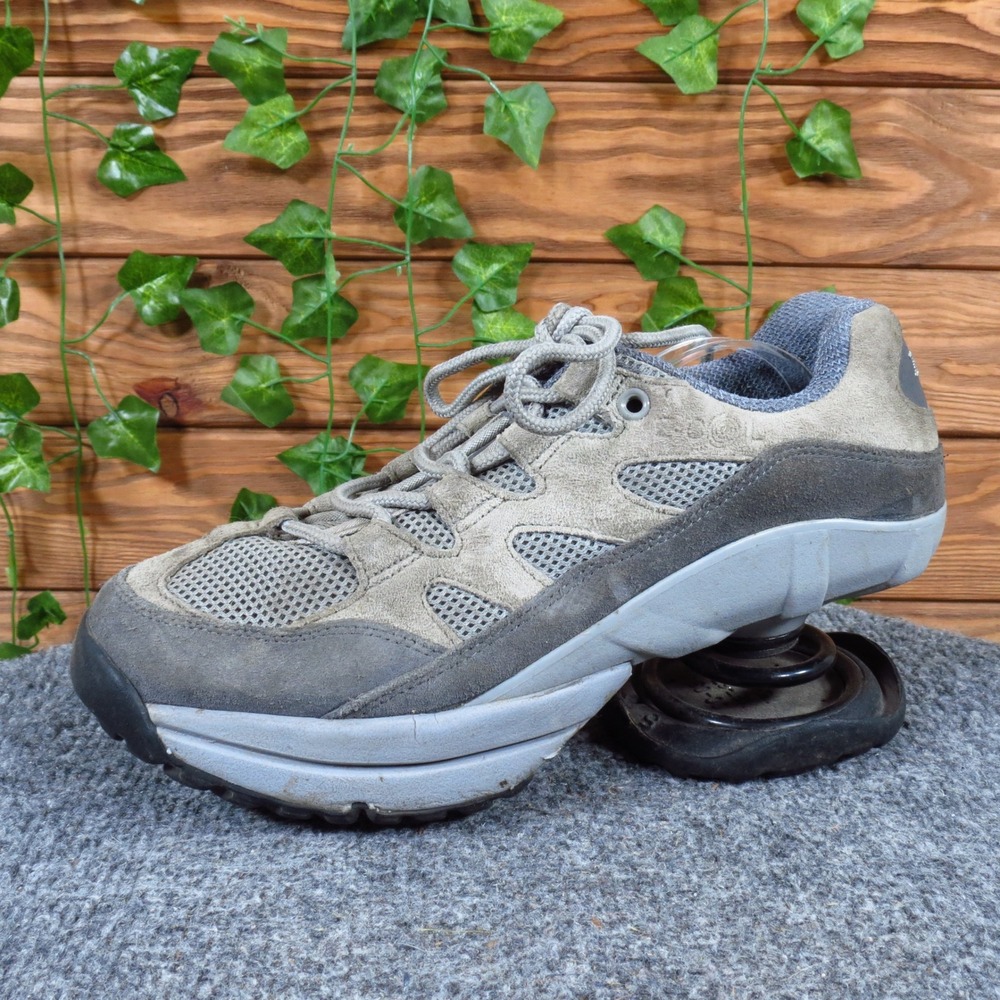 Z-CoiL Freedom Classic Women Orthopedic Sneaker Size 7 Pain Relief Gray Suede